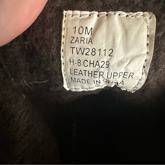 Tommy Hilfiger Brown Zaria Boots Suede Wedge Bootie Womens Size 10 Fold Over - Picture 10 of 11